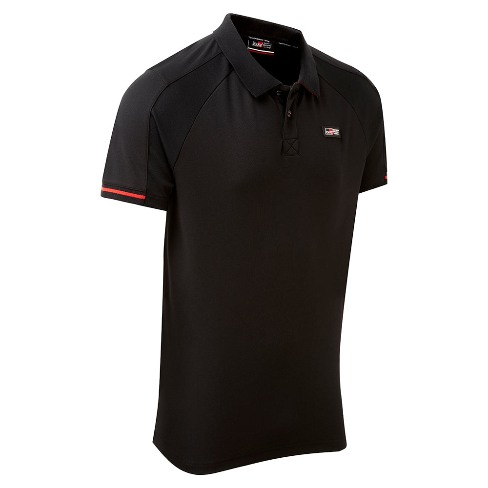 Toyota Gazoo Racing Men's Black Polo Shirt